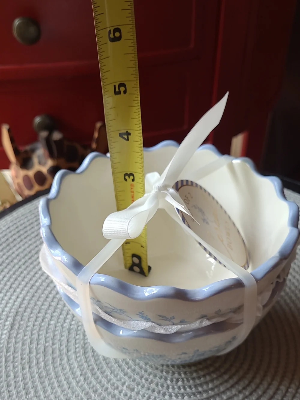Sunday Morning Ceramics set scalloped